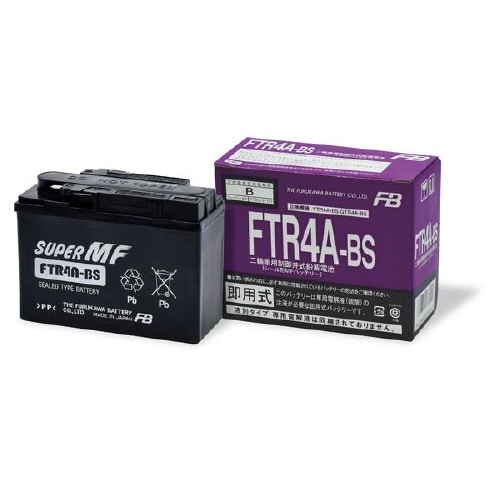 バイク用バッテリー (液入り充電済み)