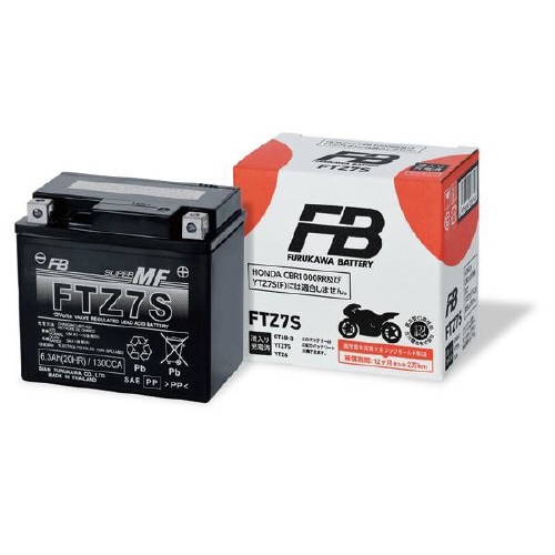 バイク用バッテリー (液入り充電済み)