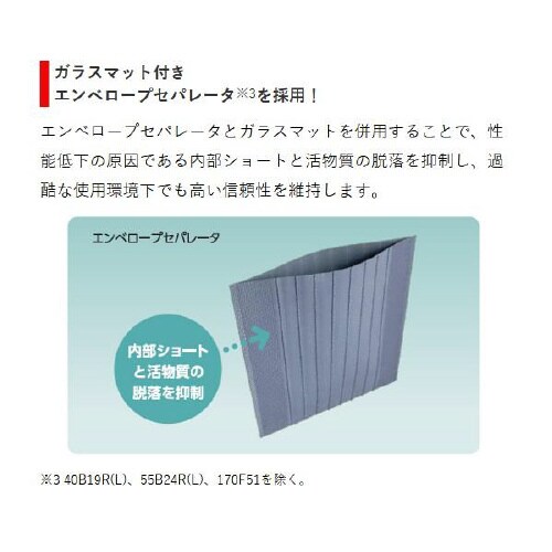 業務用車用 高性能カーバッテリー PRODA X