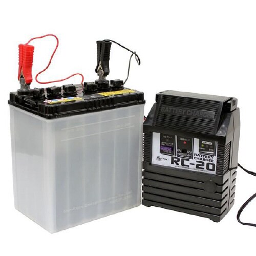 バッテリー充電器 DC6/12V対応