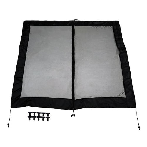 クルマ用 虫除けウインドウネット 中央ファスナー付