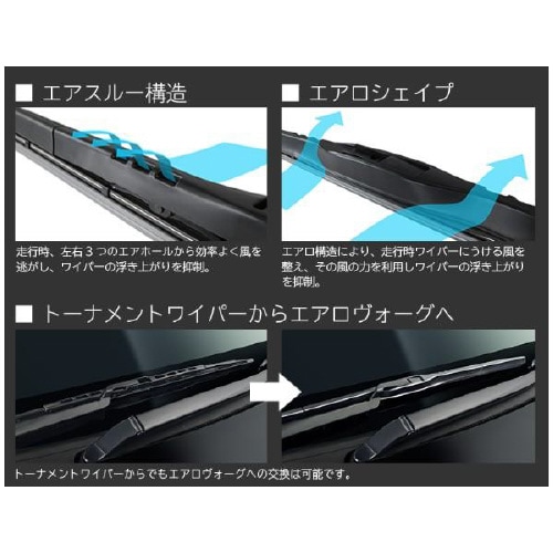 ワイパーブレード長さ:430mmフロント用/1本