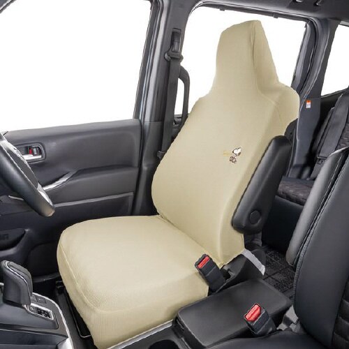 シートカバー スヌーピーエレガンス フロント1枚