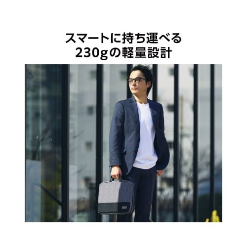 パソコンケース 14インチ 衝撃吸収 グレー