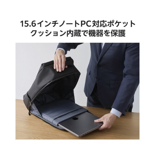 リュック A4 19L 15.6インチ ブラック