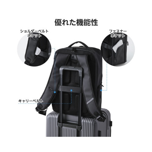 リュック A4 19L 15.6インチ ブラック