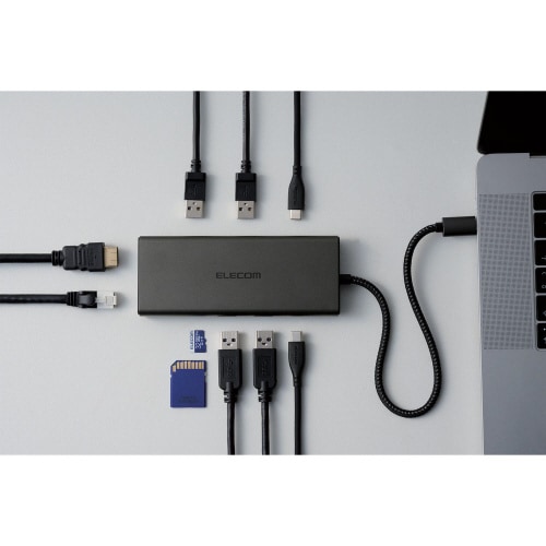 USB−Cドッキングステーション10−in−1 黒