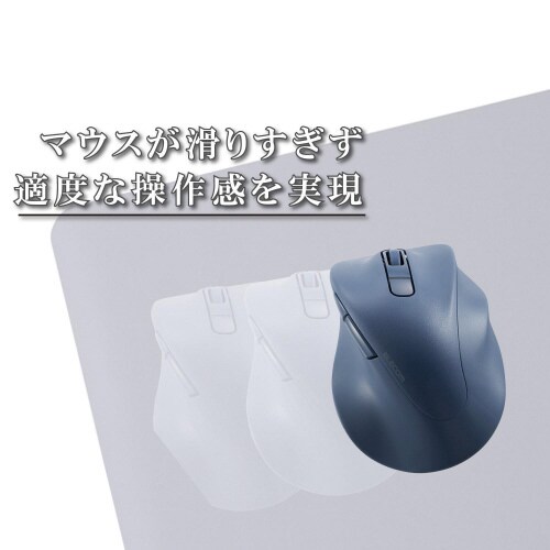 デスクマット マウスパッド レザー ライトグレー