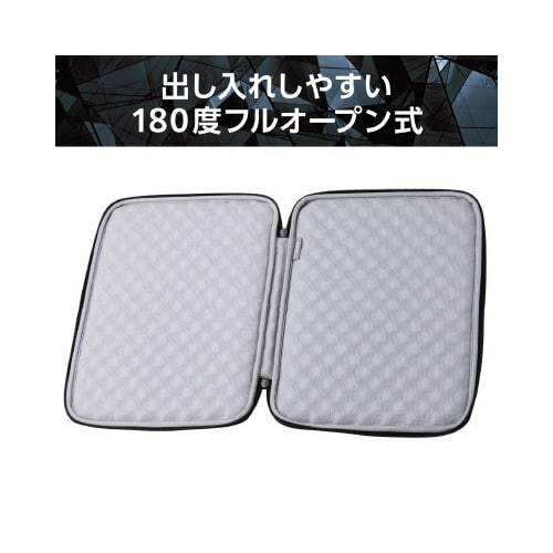 パソコンケース 13.3インチ 衝撃吸収 撥水 黒