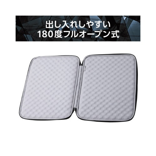 パソコンケース 15.6インチ 衝撃吸収 撥水 黒