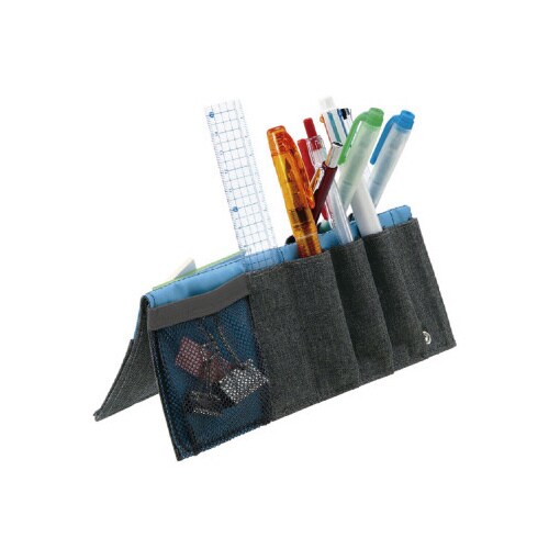 クロススタンドペンポーチ グレーx3