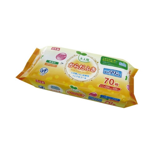 大人用からだふき 70枚