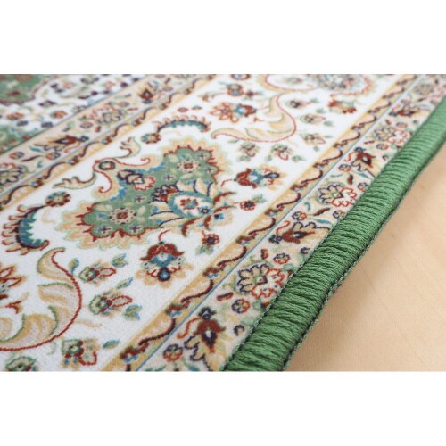 メダリオン柄のプリントマット