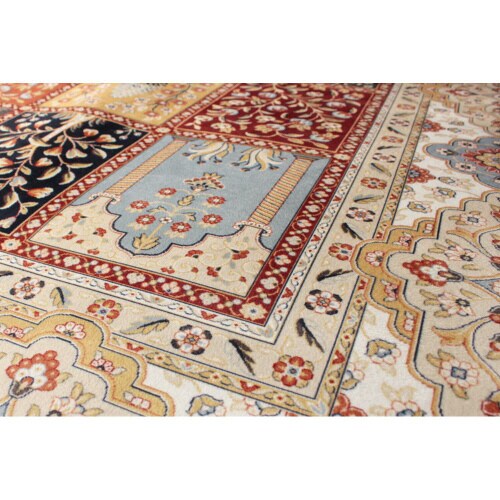 メダリオン柄のプリントマット