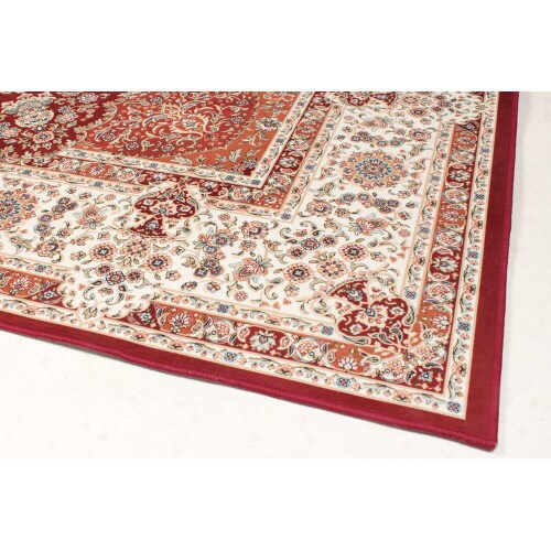 メダリオン柄のプリントマット