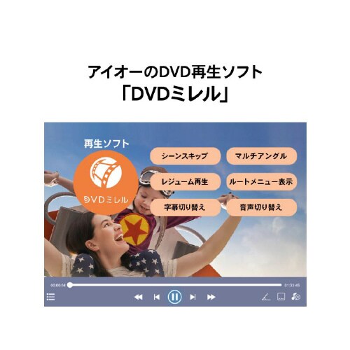 Type−C対応ポータブルDVDドライブ