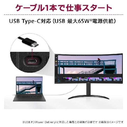 34インチ 曲面型ウルトラワイド 液晶ディスプレイ