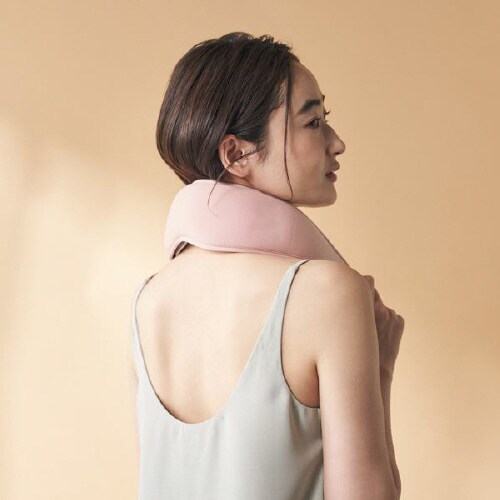 ホット&ウェーブアイマスク ピンク