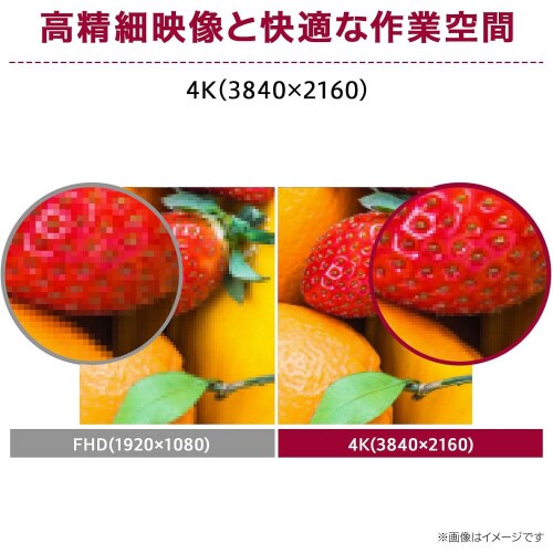 27インチ 4Kワイド液晶ディスプレイ