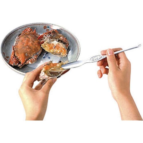 ステンレス製 カニスプーンフォーク×5