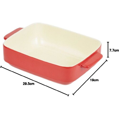 オーブンシェフ 耐熱深型 角皿×2