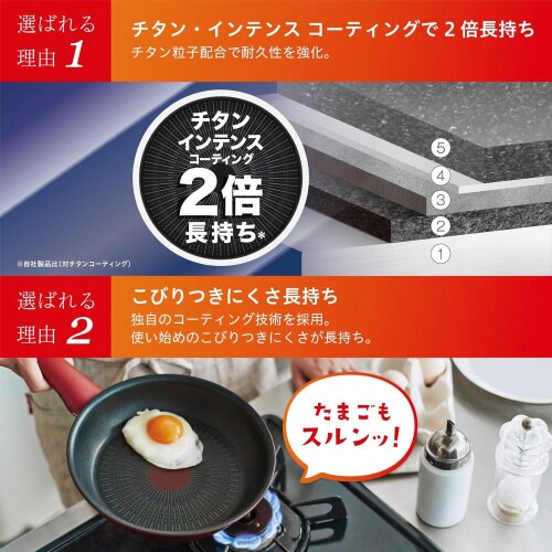 T−fal オプティスペース片手鍋 18cm