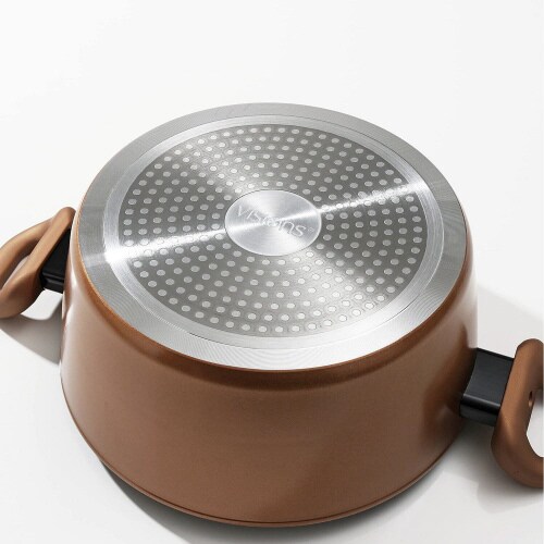 VISIONS 両手鍋ガラス蓋付 24cm