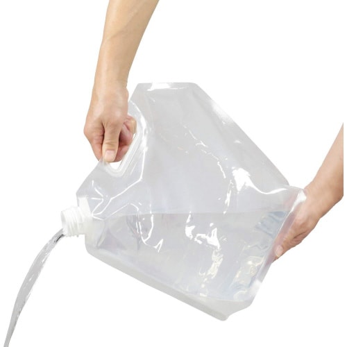 防災グッズ 非常用給水袋 5L×3
