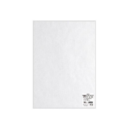 不織布インナーバッグ25−35ホワイト100枚×5