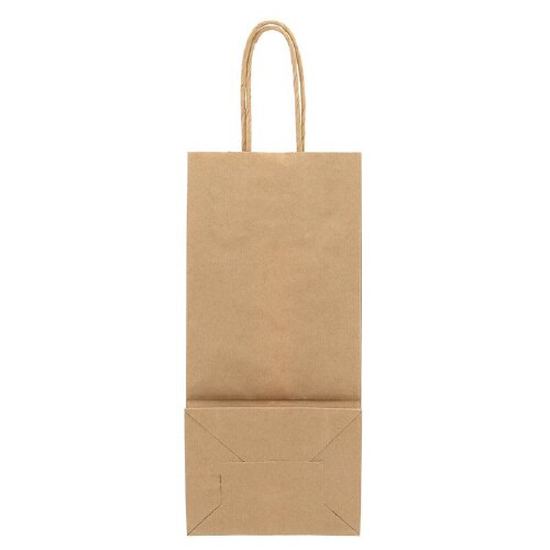 Dカップバッグ 1個用 未晒無地 25枚×20