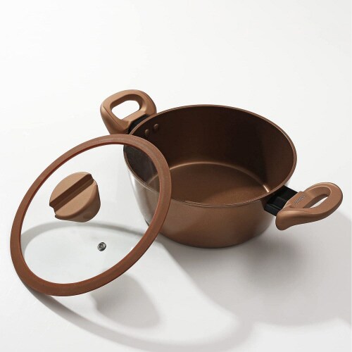 VISIONS ガラス蓋付両手鍋 20cm