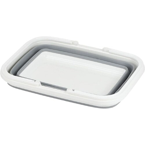 キッチンメイト 折りたたみバスケット 角型×2