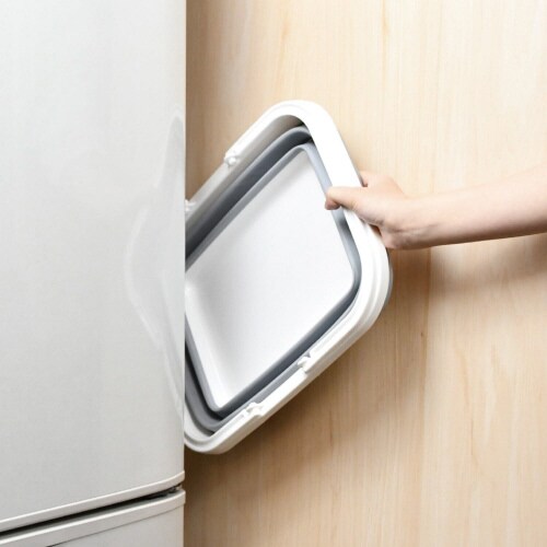 キッチンメイト 折りたたみバスケット 角型×2