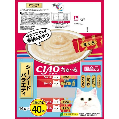 CIAOちゅーる シーフードバラエティ
