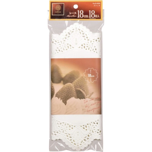 レースペーパー 18cm 18枚入×4