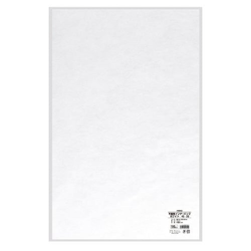 不織布インナーバッグ45−55ホワイト100枚×5