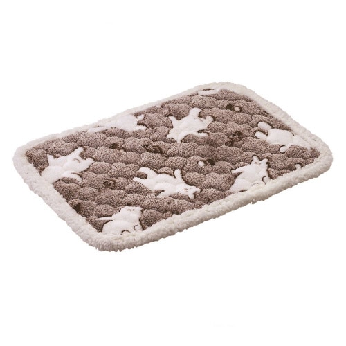 おどるしろくまさんのもこふわ温熱マット