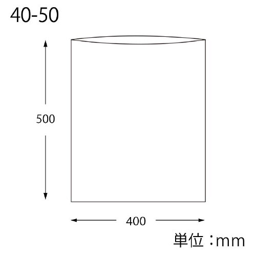 不織布インナーバッグ40−50ホワイト100枚×5