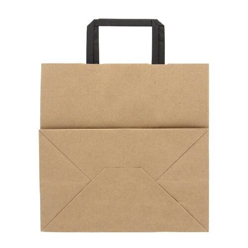 H25チャームバッグE判未晒無地黒紐50枚×4