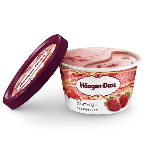 【アイス】ハーゲンダッツミニ ストロベリー6個