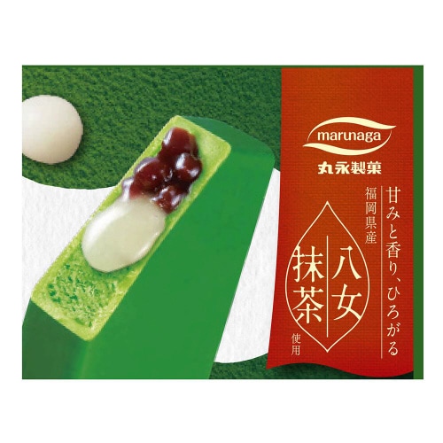 【冷凍】丸永製菓 御餅抹茶あずきもち 24個