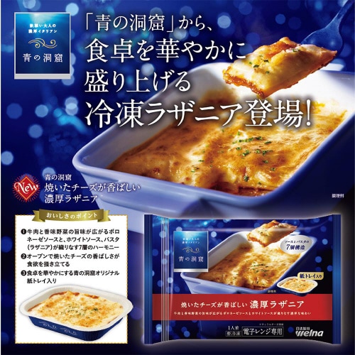 【冷凍】日清製粉ウェルナ青の洞窟濃厚ラザニア12個