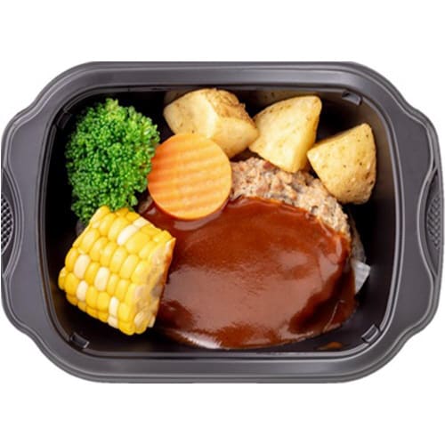 【冷凍】阪急デリカ デミソースハンバーグ12個