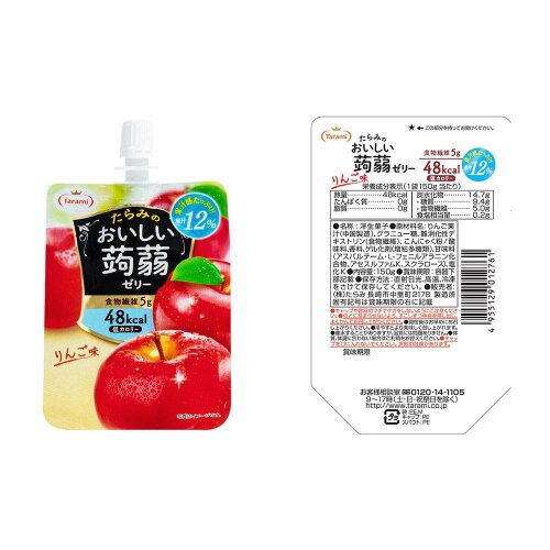たらみ おいしい蒟蒻ゼリー 150g 全フレーバー