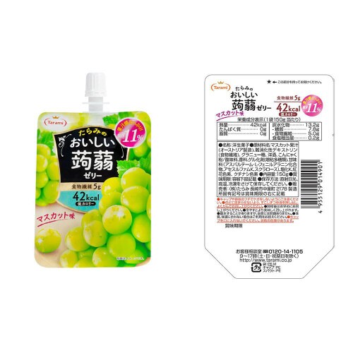 たらみ おいしい蒟蒻ゼリー 150g 全フレーバー