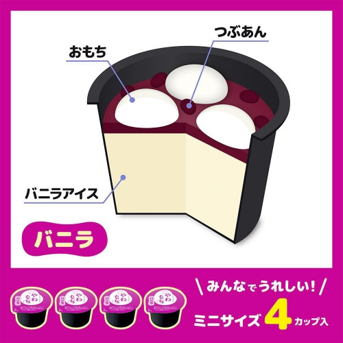 【アイス】井村屋 BOXやわもちアイス バニラ9箱