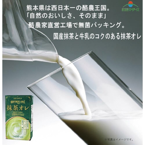 らくのうマザーズ 抹茶オレ 250ml×24本