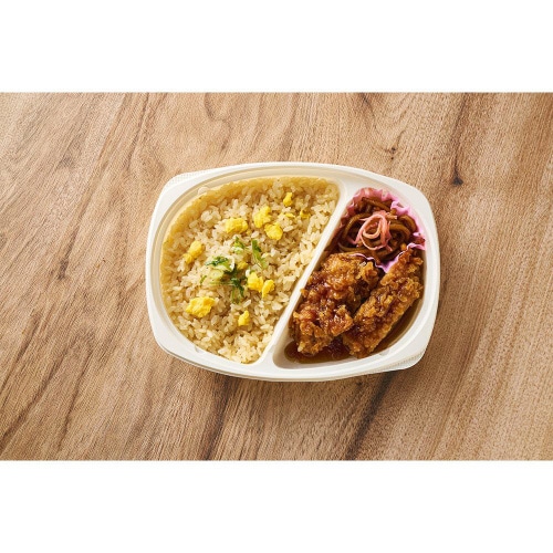 【冷凍】シノブチャーハンから揚げ弁当 12個