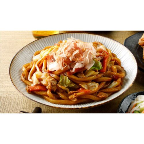 【冷凍】日東 JGかつおだしの醤油焼うどん 20個