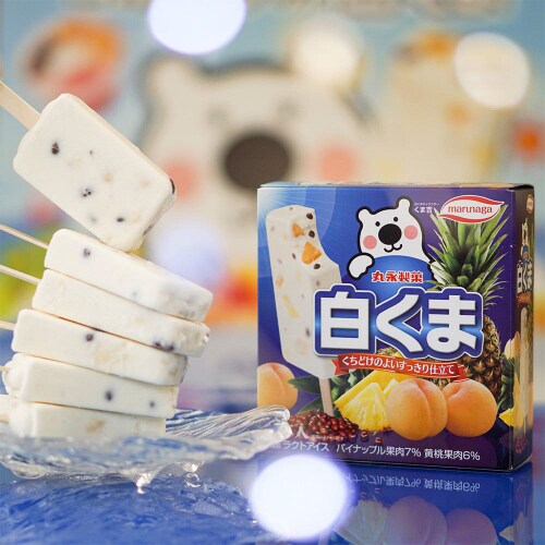 【冷凍】丸永製菓 白くまマルチ 360ml×8個